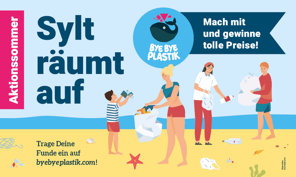 Der Bye Bye Plastik Aktionssommer: "Sylt räumt auf"