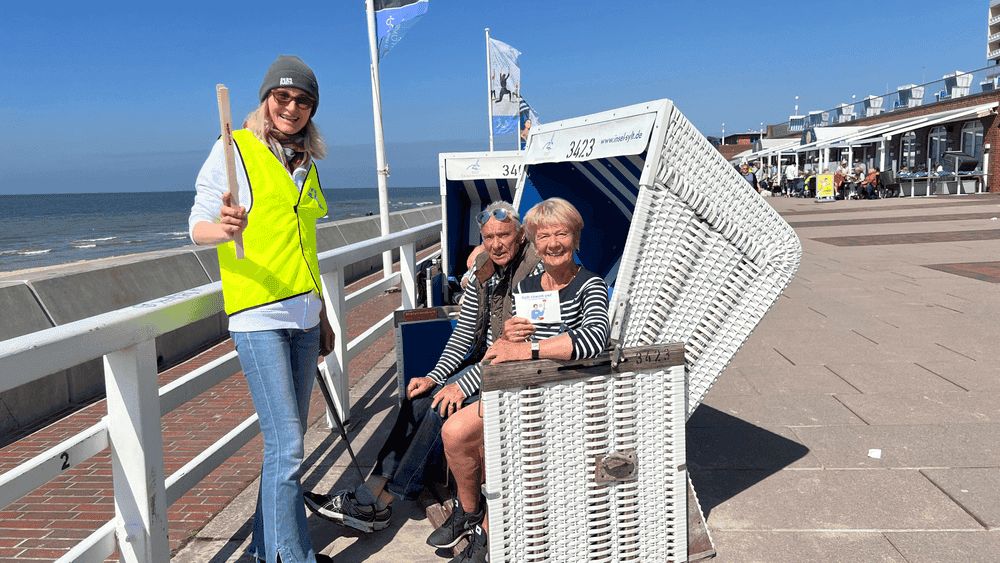 Cleanup rund um die Westerländer Promenade