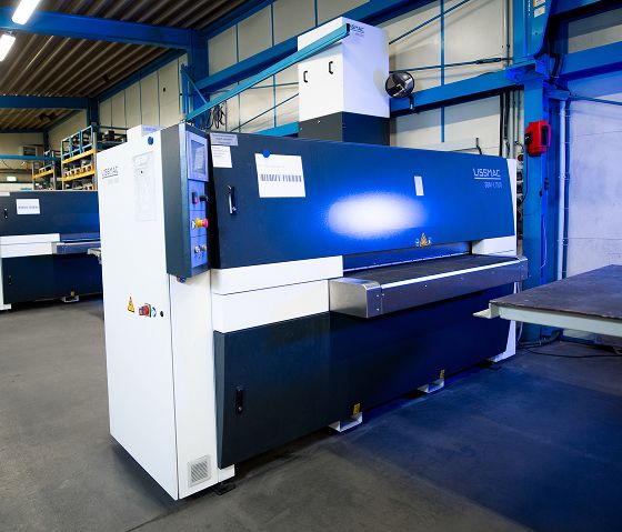 Industrial robot at work