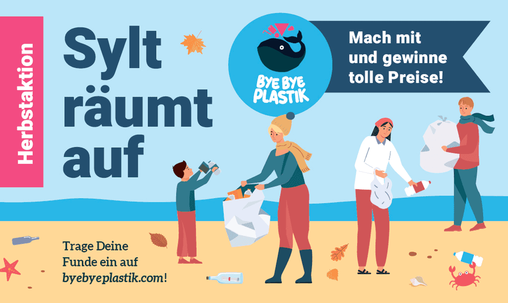 Große Herbstaktion "Sylt räumt auf" im Oktober  