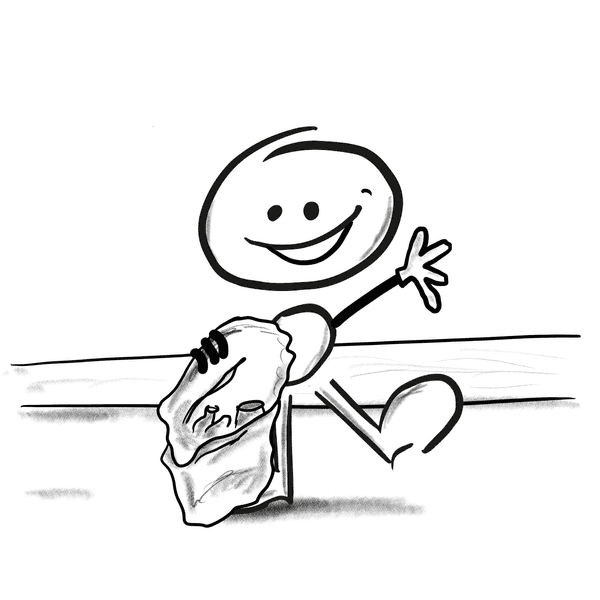 Beach Clean up mit Klare Kante Sylt