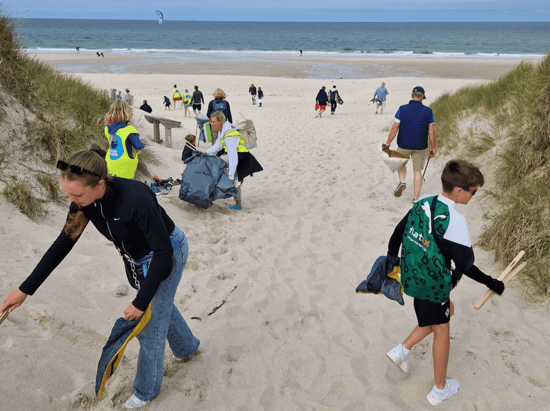 Pfingst Clean-Up vor Hörnum