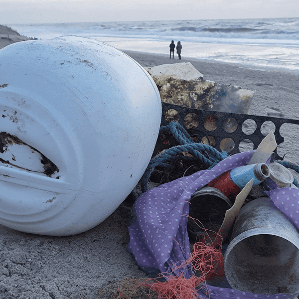 Neujahrs Clean up auf dem Ellenbogen 