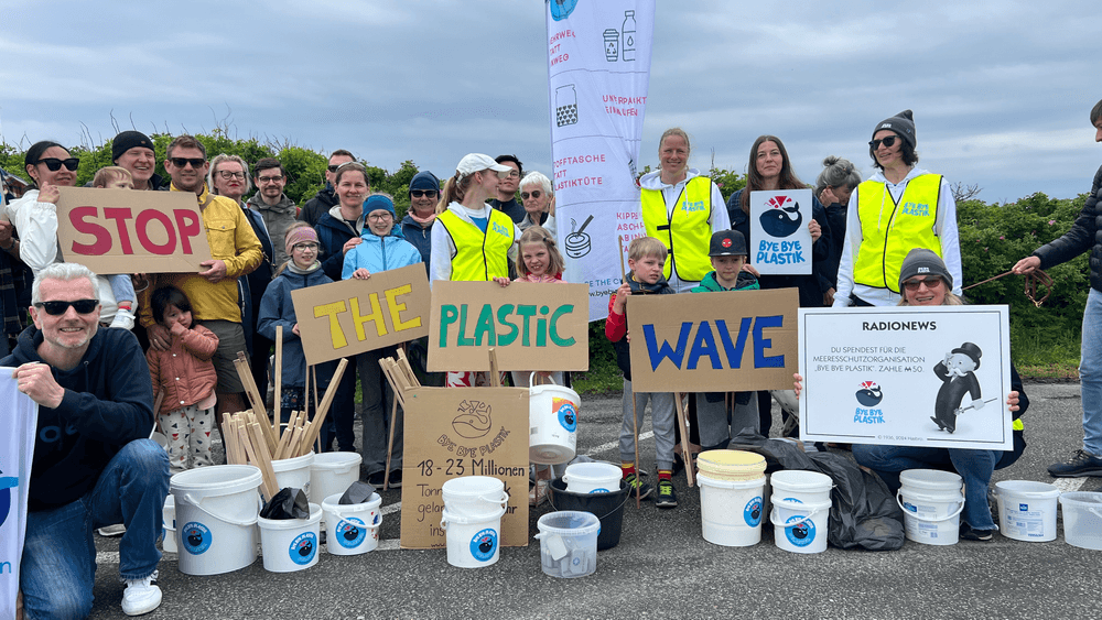 Cleanup für Flens StrandGut-Aktion